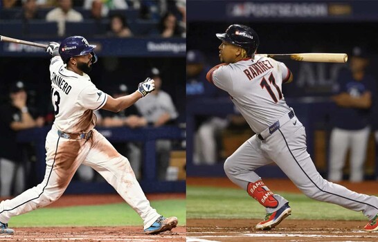 Jos&eacute; Ram&iacute;rez y Junior Caminero van por el desempate en la Serie de Campeonato de la Americana