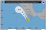 Trudy se convierte en hurac&aacute;n y podr&iacute;a alcanzar categor&iacute;a mayor frente a M&eacute;xico