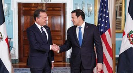 Canciller Bison&oacute; y Marco Rubio abordan seguridad regional y cooperaci&oacute;n econ&oacute;mica