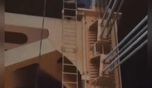Bomberos rescatan por tercera ocasi&oacute;n a hombre que intent&oacute; lanzarse del puente Hermanos Pati&ntilde;o