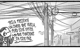 Caricatura de Noticiero Poteleche 17 octubre 2026