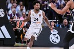 Andrés Feliz aporta 14 puntos en la contundente victoria del Real Madrid sobre el Bilbao