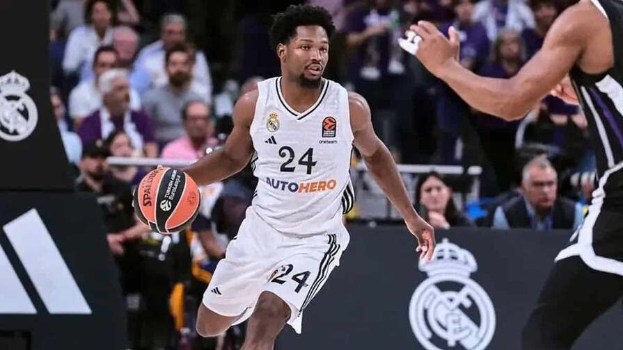 Andrés Feliz cierra a lo grande su semana de consagración en la Euroliga Andrés Feliz cierra a lo grande su semana de consagración en la Euroliga