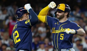 Los Cerveceros logran la barrida ante los Dodgers y llegan a su segunda final hist&oacute;rica