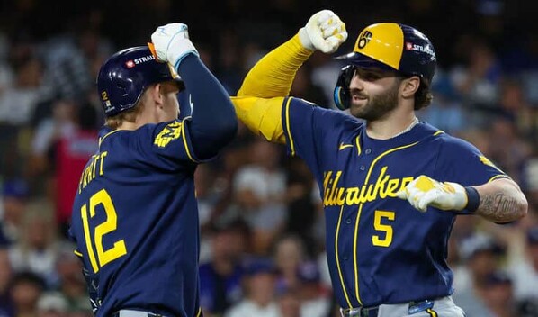 Los Cerveceros logran la barrida ante los Dodgers y llegan a su segunda final hist&oacute;rica