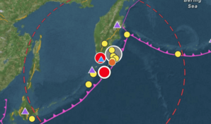 Un terremoto de magnitud 6,9 sacude la pen&iacute;nsula rusa de Kamchatka