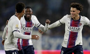 Entre City y Bar&ccedil;a, Demb&eacute;l&eacute; salva los muebles al PSG en Estrasburgo
