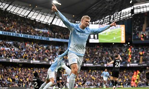 Haaland firma ante el Ipswich otro doblete y el City vuela en la Premier League