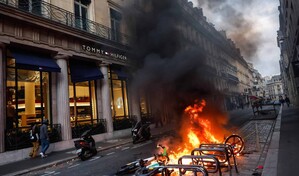 Detenidas 1,200 personas en las protestas en Francia, que dejan 150 polic&iacute;as heridos