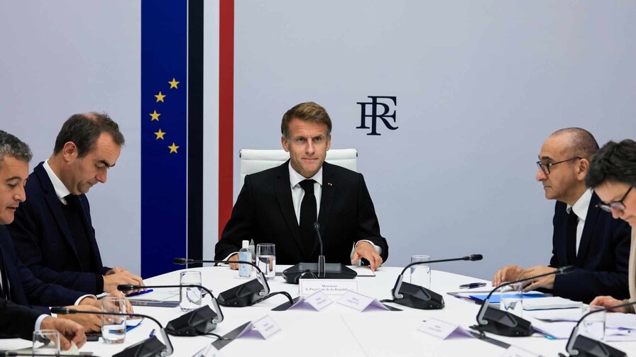 Macron culpa a grupos de ultraizquierda por disturbios en Francia Macron culpa a grupos de ultraizquierda por disturbios en Francia