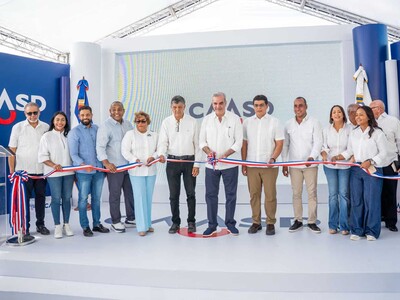 Entregan saneamiento de dos cañadas en Santo Domingo Oeste