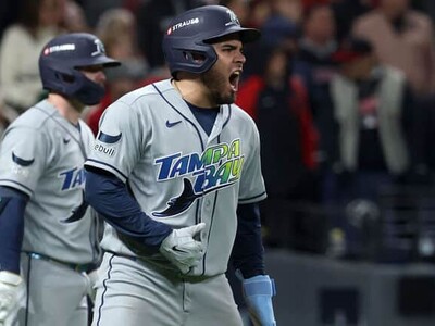 MLB: Rays vencieron a los Guardianes y empataron la serie