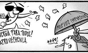 Caricatura de Noticiero Poteleche 20 octubre 2026