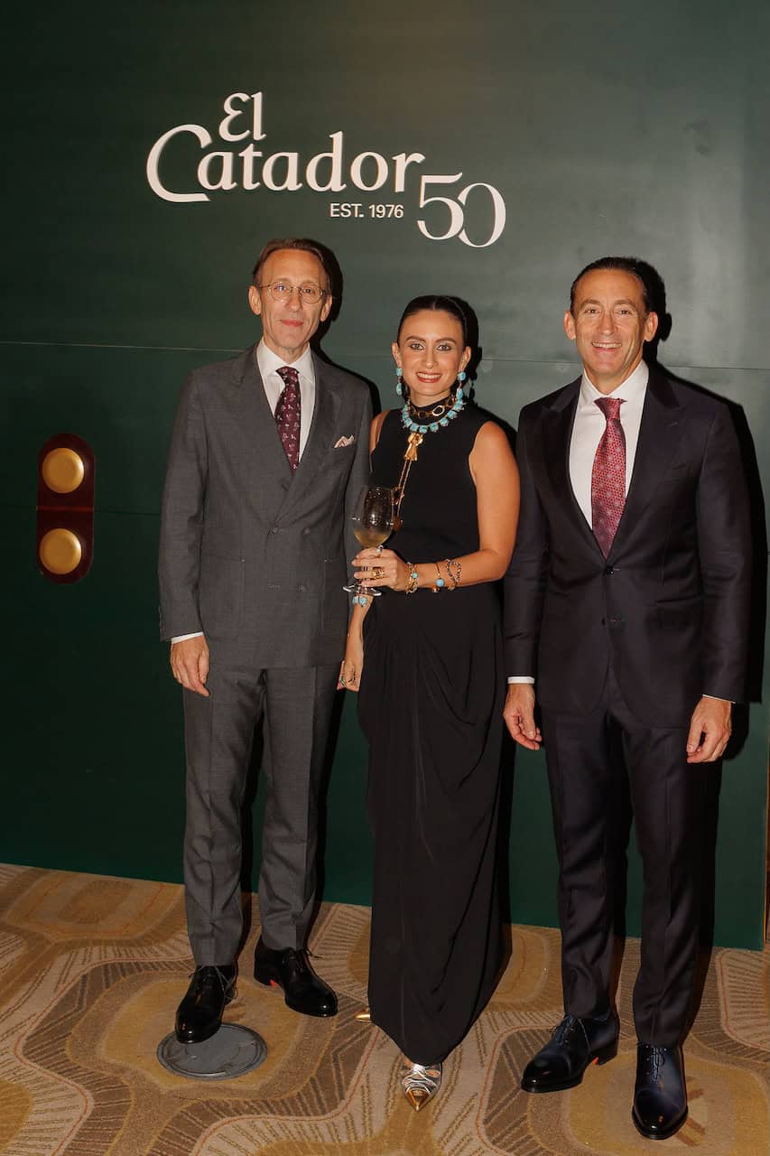 Giuseppe Bonarelli, Mónica Varela y Piero Bonarelli.