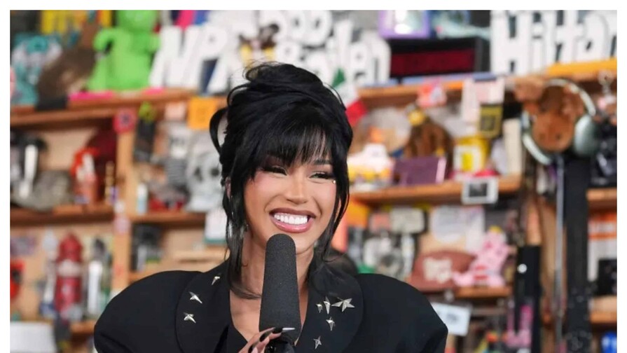 Cardi B conquista el Tiny Desk de NPR con un recorrido por los grandes éxitos de su carrera Cardi B conquista el Tiny Desk de NPR con un recorrido por los grandes éxitos de su carrera