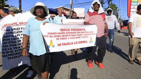"Se&ntilde;or presidente, queremos respuestas": familias piden al Gobierno traer a dominicanos en Rusia