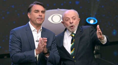 Fl&aacute;vio Bolsonaro supera a Lula por dos puntos en los dos &uacute;ltimos sondeos electorales