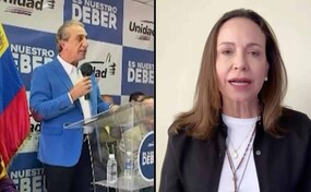 La oposici&oacute;n venezolana ratifica a la Nobel Machado como l&iacute;der pol&iacute;tica