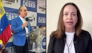 La oposici&oacute;n venezolana ratifica a la Nobel Machado como l&iacute;der pol&iacute;tica