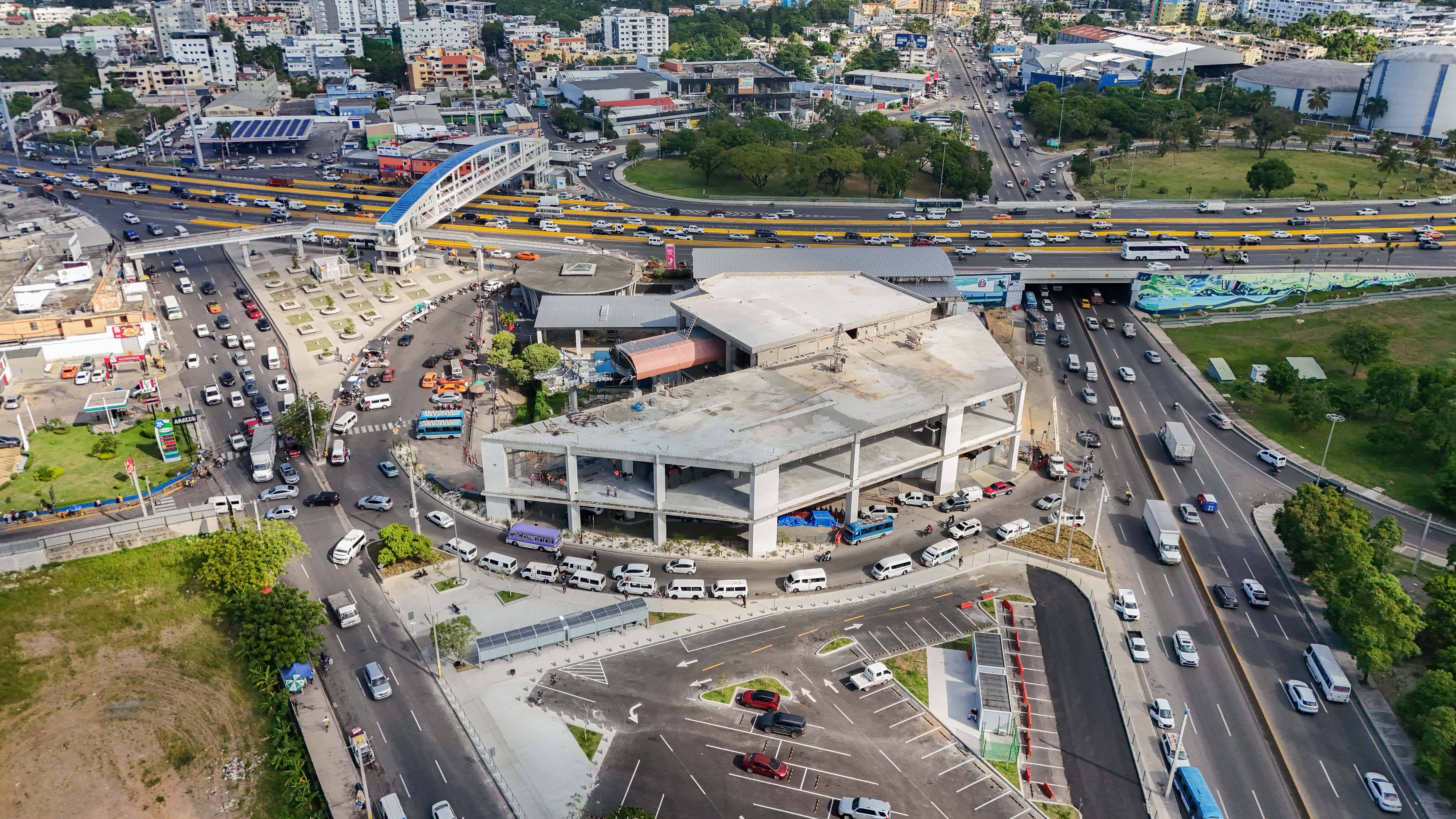 Vista del multimodal del kilómetro 9.