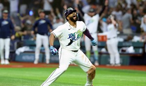 Junior Caminero gana el premio Juan Marichal al mejor dominicano en la MLB