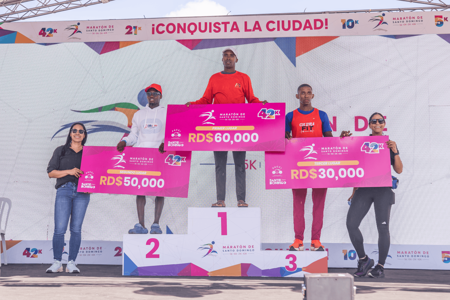 Ganadores Masculinos 42k.
