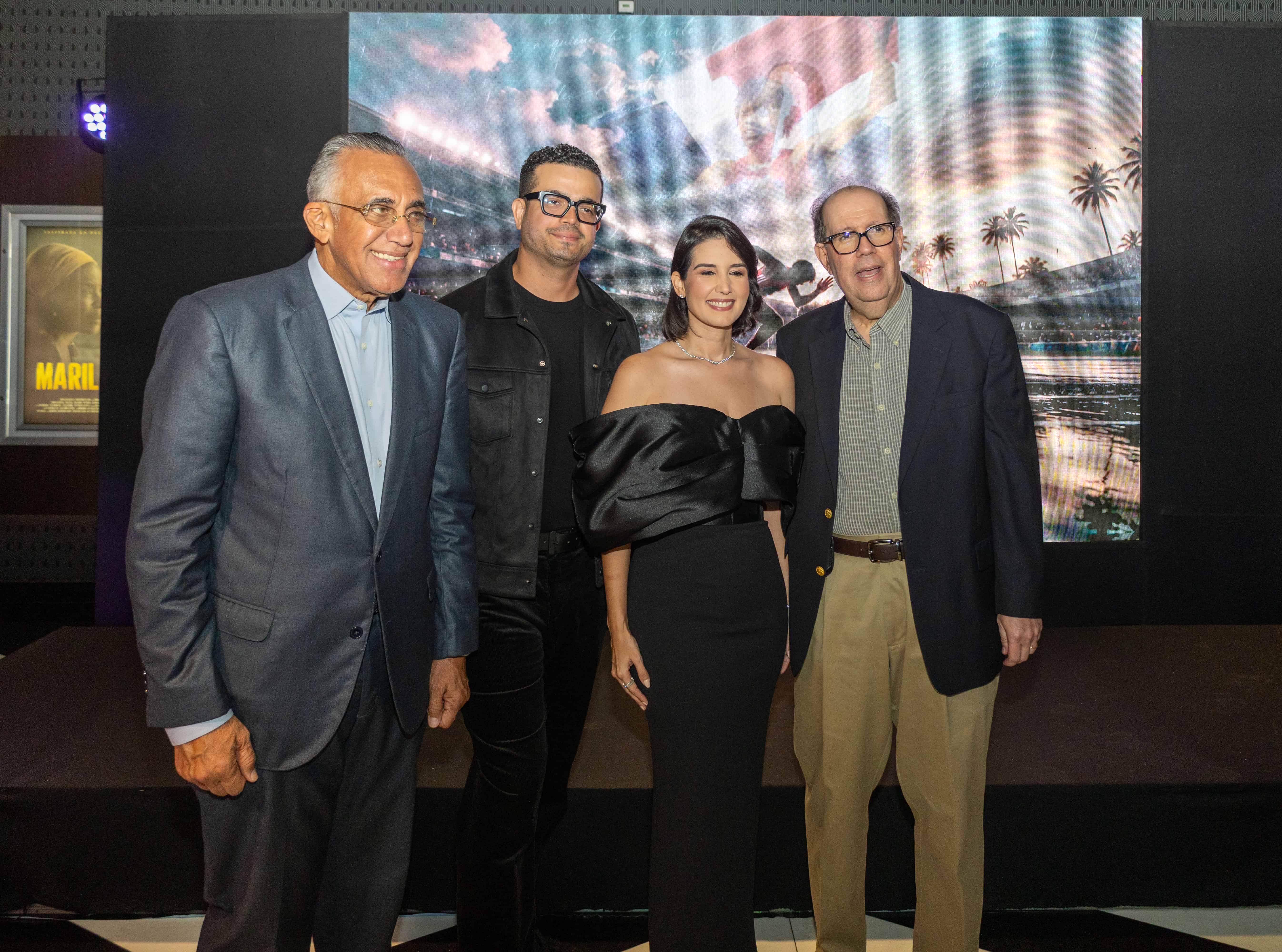 Luis Mejía, Kelvin Liria, Jessica Hasbún y Felipe Vicini.