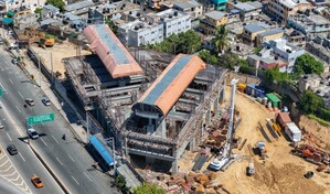 Telef&eacute;rico de Santo Domingo Oeste avanza en sus estaciones