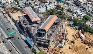 Telef&eacute;rico de Santo Domingo Oeste avanza en sus estaciones