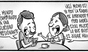 Caricatura de Noticiero Poteleche 22 octubre 2026