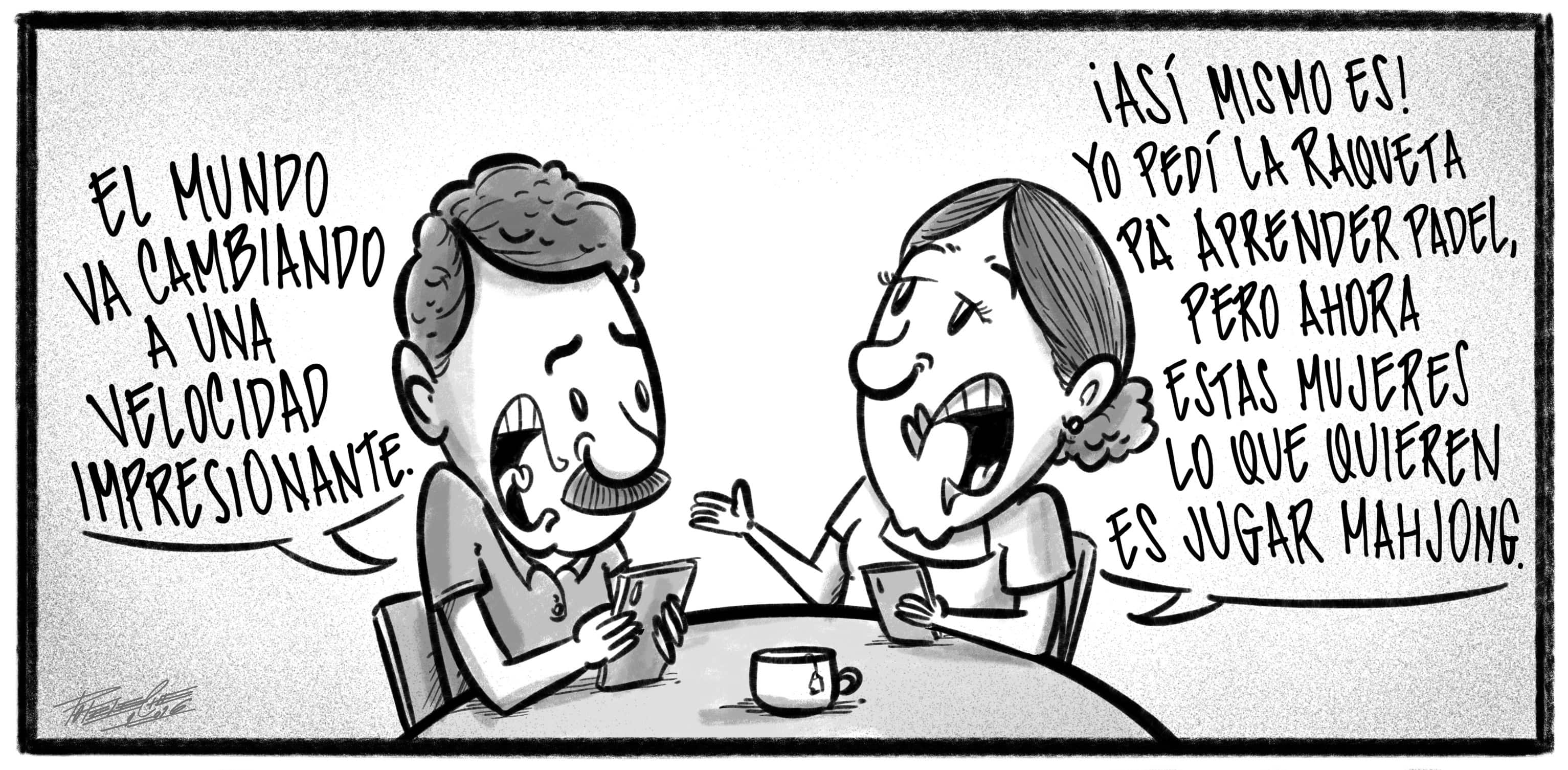 Caricatura de Noticiero Poteleche 22 octubre 2026