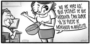 Caricatura de Noticiero Poteleche 23 octubre 2026