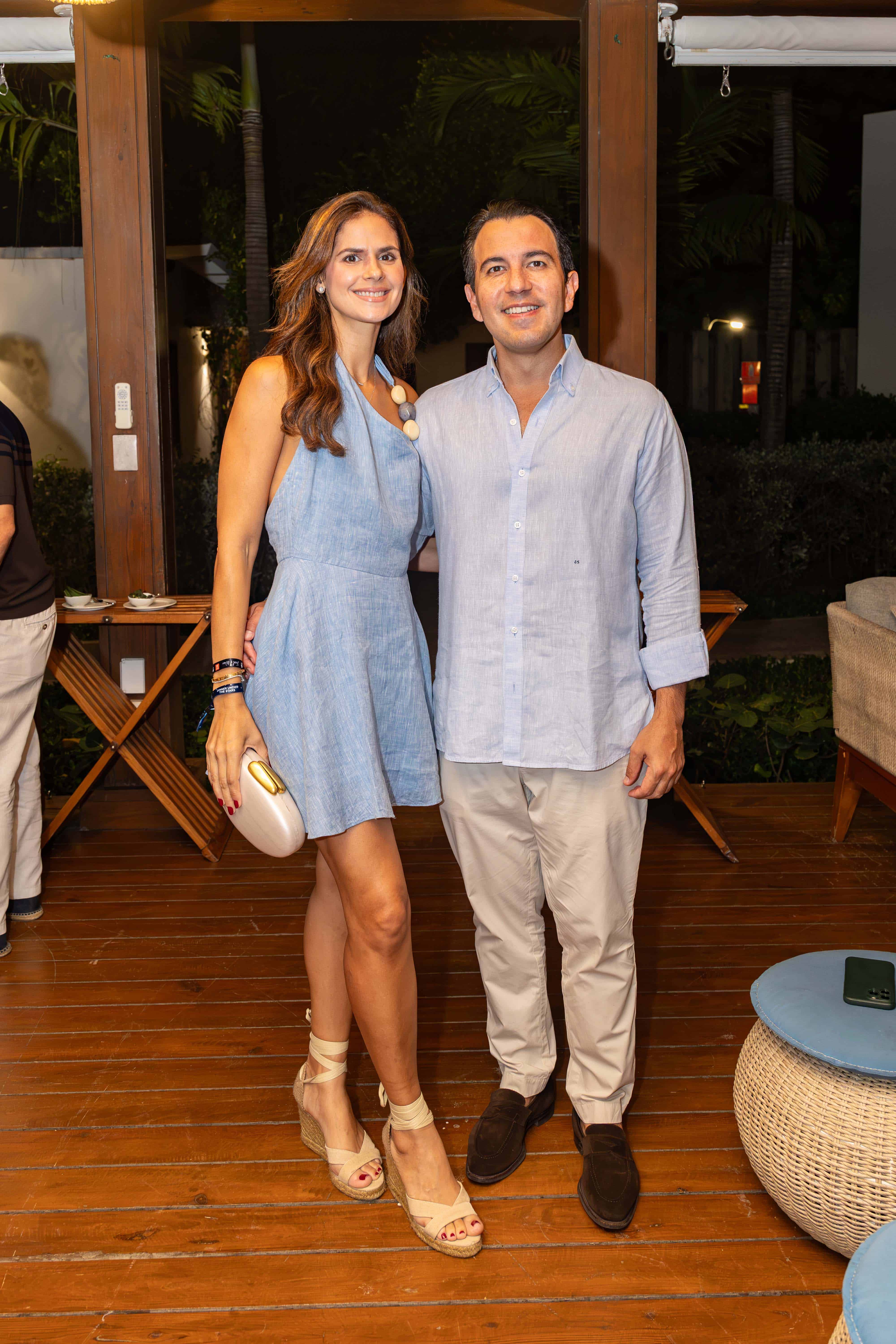 Liza Pellerano y Jabar Singh.