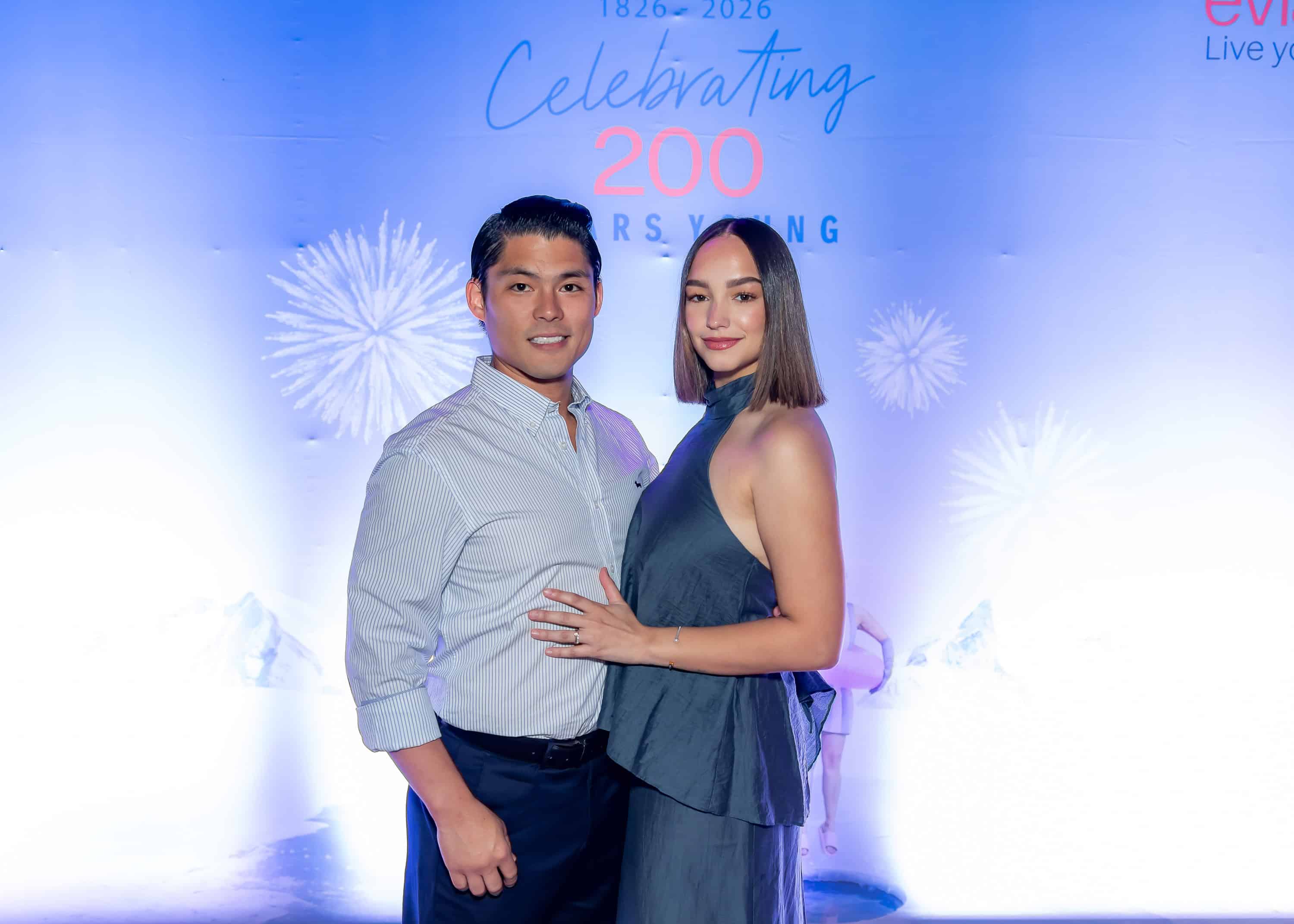 Takeo Oshiro y Marité Baliño de Oshiro.