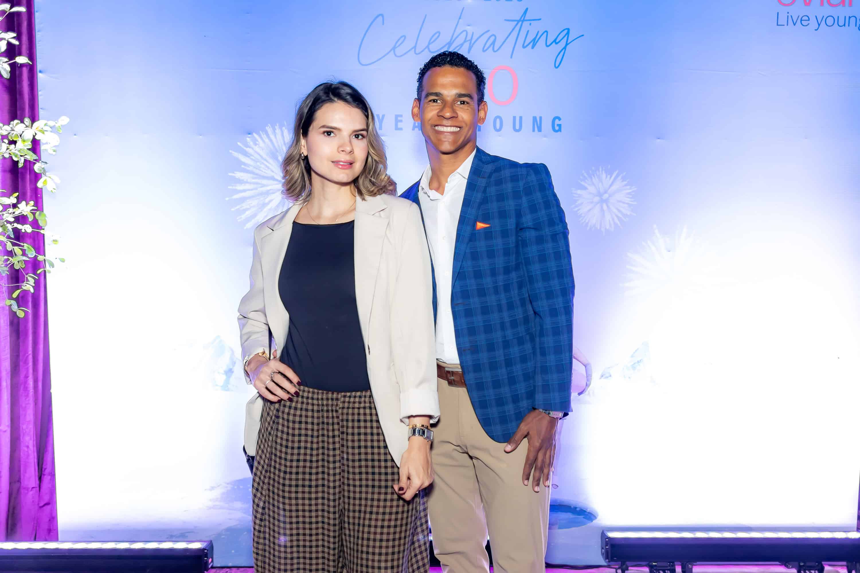 Paula Tafur y Joel Almonte.