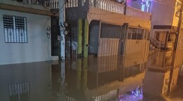 Al menos 150 viviendas afectadas por inundaciones a causa de las lluvias en Santiago