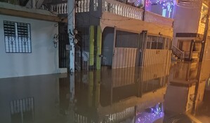 Al menos 150 viviendas afectadas por inundaciones a causa de las lluvias en Santiago