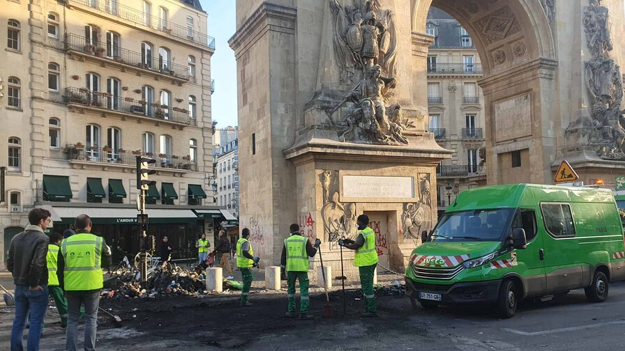El Ayuntamiento de Par&iacute;s pide a la poblaci&oacute;n la m&aacute;xima vigilancia en protesta del s&aacute;bado
