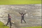 Posponen por lluvia partido entre Estrellas y &Aacute;guilas en Santiago