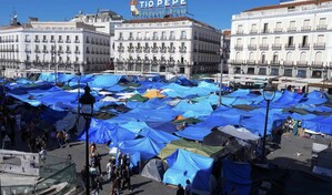 Hasta que cambien las cosas: El campamento por la vivienda en el coraz&oacute;n de Madrid cumple un mes