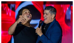 Eddy Herrera y el colombiano Elder Day&aacute;n lanzan "La Corriente", una fusi&oacute;n de merengue y vallenato