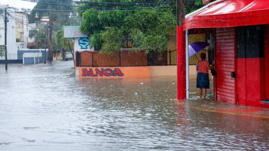 Vaguada continuará provocando aguaceros en varias zonas del país este domingo Vaguada continuará provocando aguaceros en varias zonas del país este domingo
