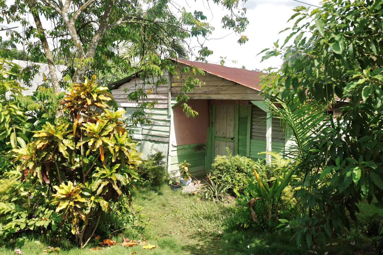 Casa donde vivía Nelfi Martinez, presunto autor del hecho