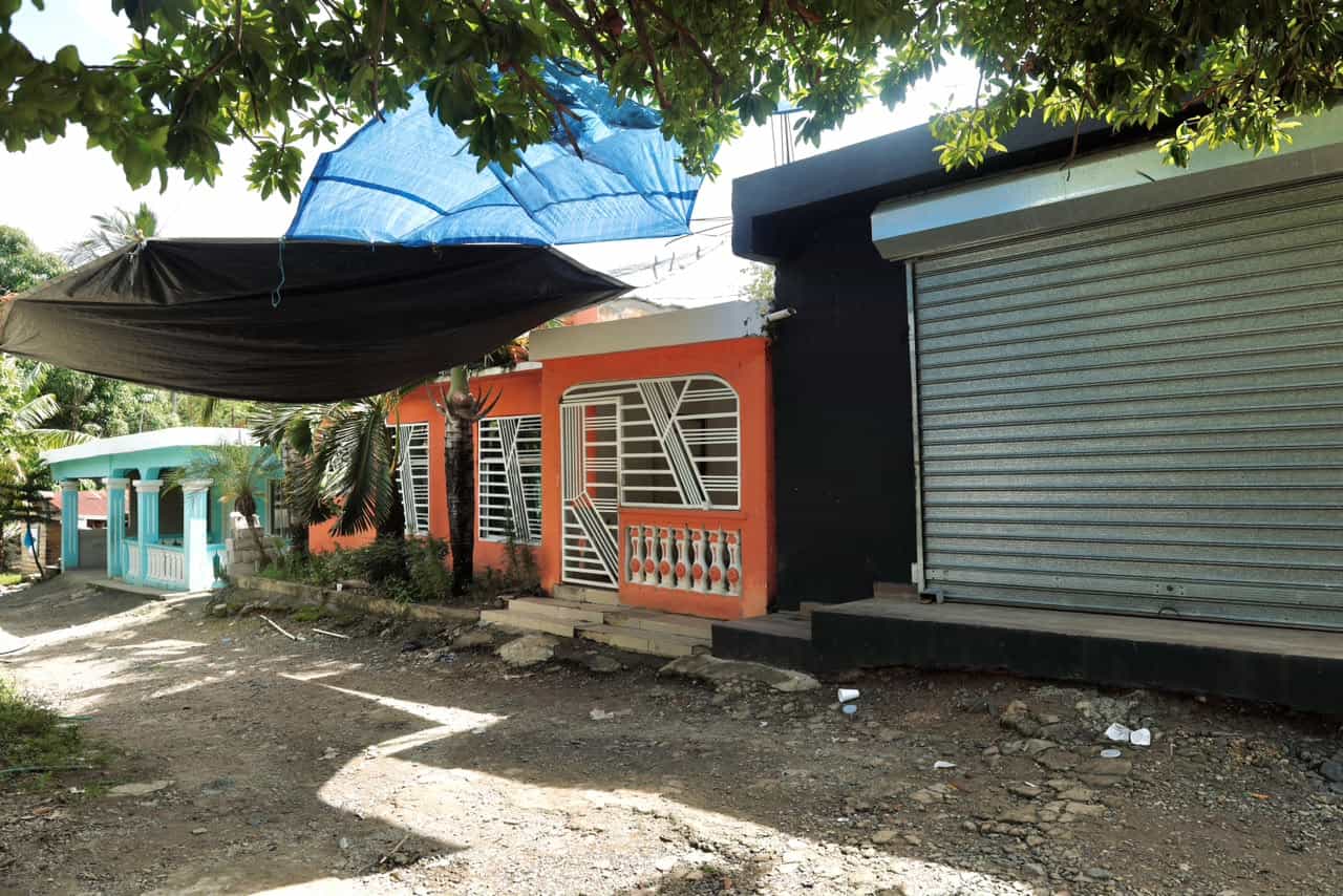 Casa donde vivia el hoy occiso