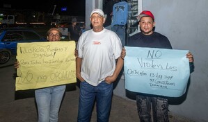 Residentes de Pedro Brand se manifiestan por tercer d&iacute;a en reclamo de pagos justos por sus viviendas