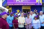 Johnny Pujols inaugura nuevo local del PLD en La Victoria Johnny Pujols inaugura nuevo local del PLD en La Victoria