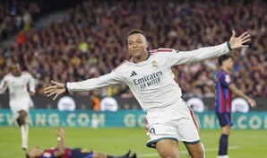 Mbapp&eacute; brinda el Cl&aacute;sico al Real Madrid en Barcelona