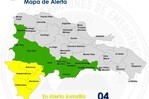 El COE incrementa los niveles de alerta en 13 provincias por aguaceros asociados a una vaguada