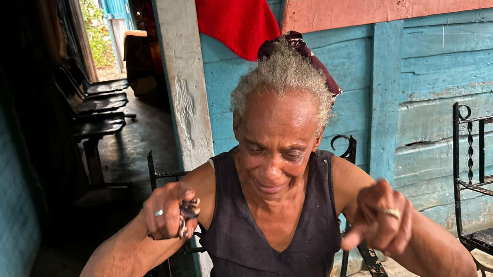 Isabel Cuevas Díaz, abuela de Joel Féliz Teresa.