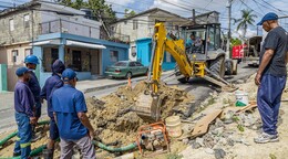 El Plan de Zona de la Caasd casi duplic&oacute; las reparaciones de aver&iacute;as en primer cuatrimestre